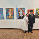 '다운증후군 작가' 서은혜, ♥조영남과 이혼설 확산에 결국 입 열었다