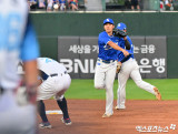 이재현 ‘더블 플레이로 간다’[포토]