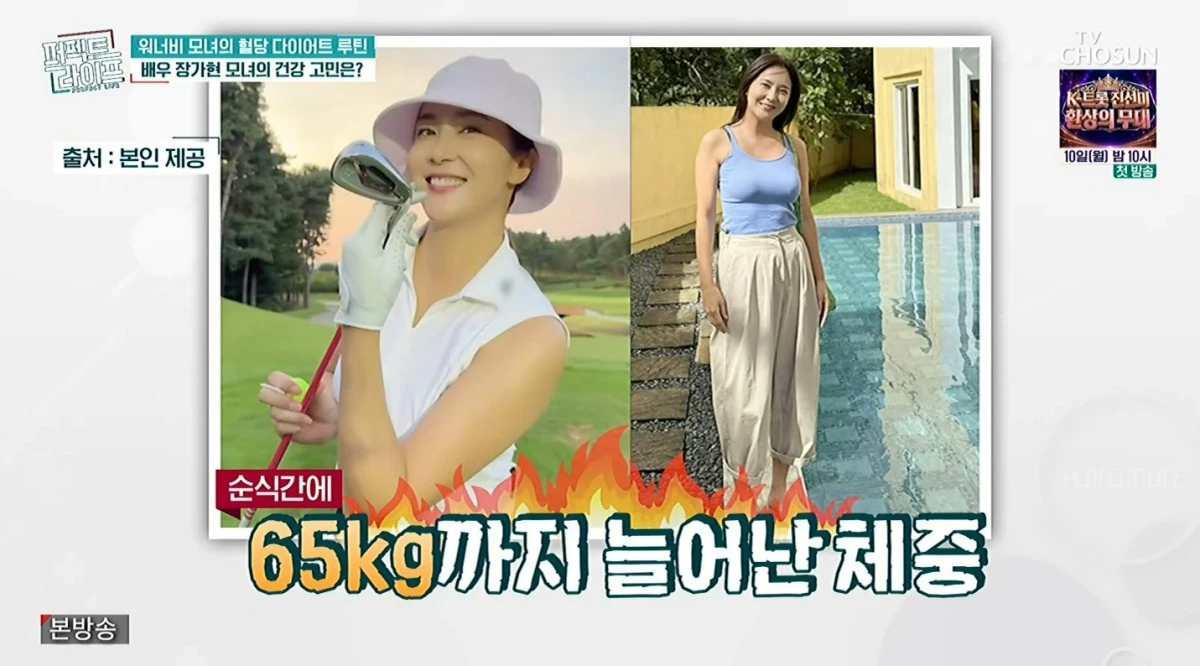 TV조선 '퍼펙트 라이프' 방송 화면