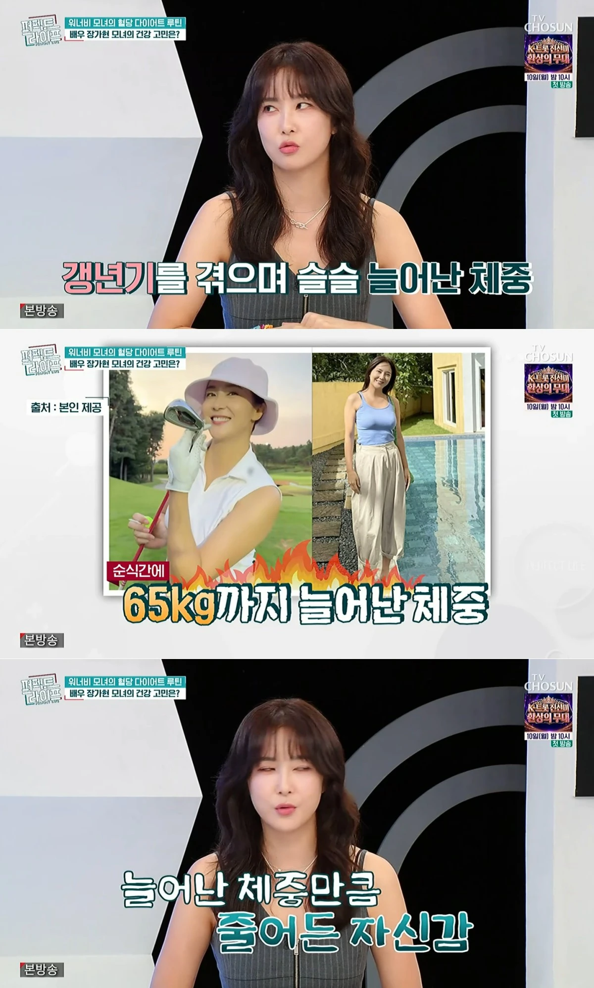 TV조선 '퍼펙트 라이프' 방송 화면