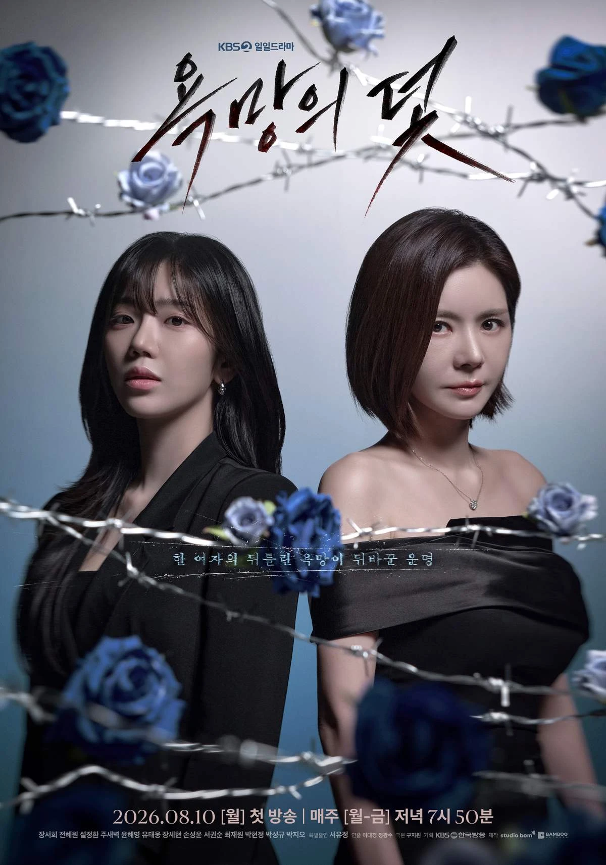 새 일일드라마 '욕망의 덫' 포스터