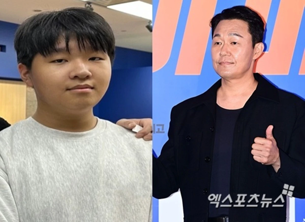 배우 박성웅 아들, 박성웅