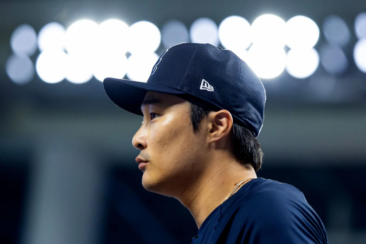 애틀랜타 브레이브스 내야수 김하성이 8일(한국시간) 미국 뉴욕 양키스타디움에서 열린 2026 미국 메이저리그(MLB) 뉴욕 양키스와의 원정경기에 9번타자 겸 유격수로 선발 출전해 2타수 무안타 1살짐을 기록했다. 연합뉴스