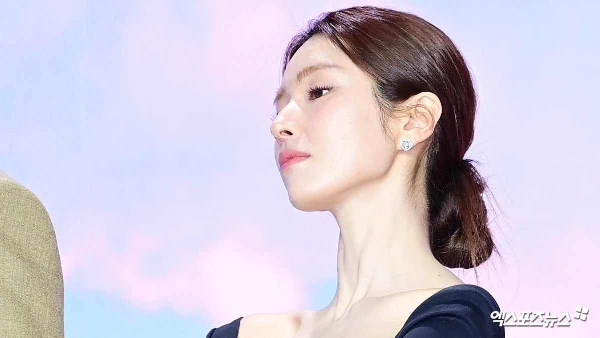 넷플릭스 '중증외상센터' 제작발표회에 참석한 배우 하영