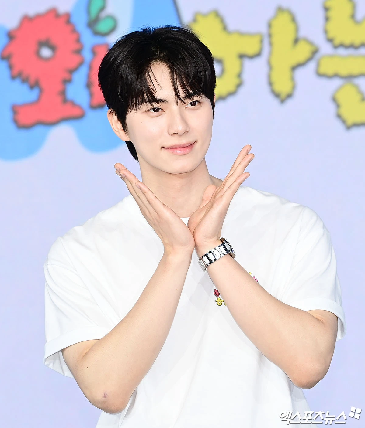 작은 얼굴 큰 손