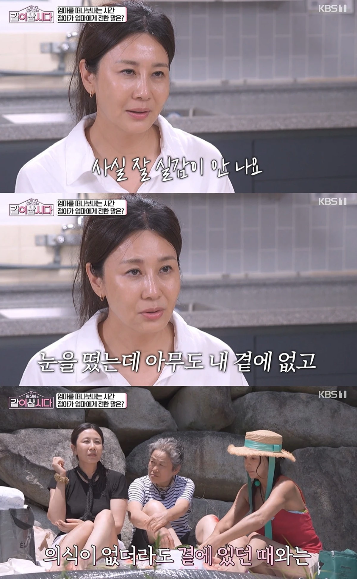 KBS 1TV '황신혜의 같이 삽시다' 방송화면