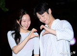 공효진-정준원 '함께 만드는 하트'[엑's HD포토]
