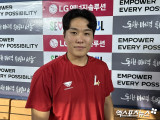 LG전 생각하느라 유니폼도 깜빡했어요…'해치 옷 빌려 입은' SSG 최민준, 6회 1사까지 노히트 '깜짝 호투'로 팀 승리 견인 [잠실 인터뷰]