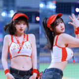 "코스프레하고 치어리딩?" 권희원 치어리더, 아찔 복장으로 섹시함 과시