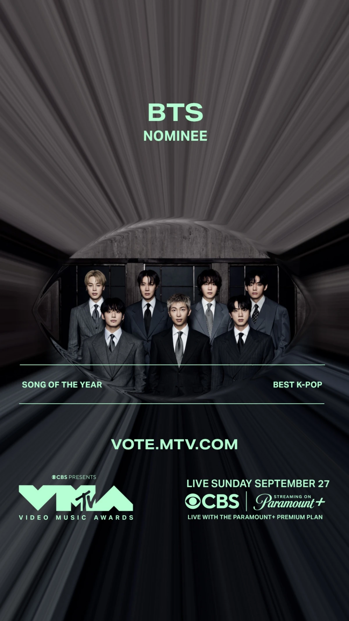 '2026 MTV VMA' 방탄소년단.