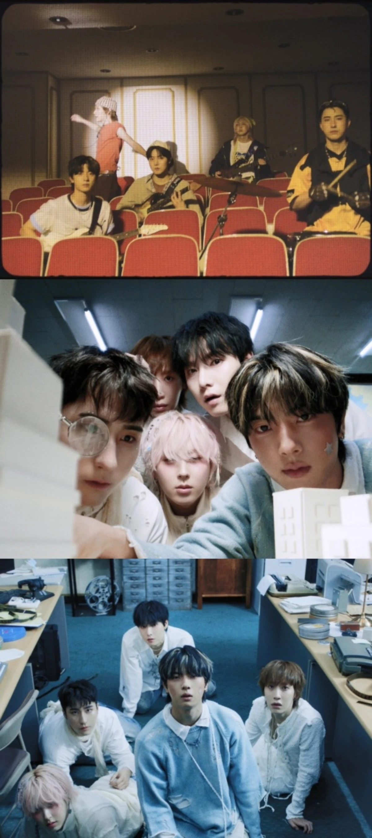 '시나리오' MV 캡처.