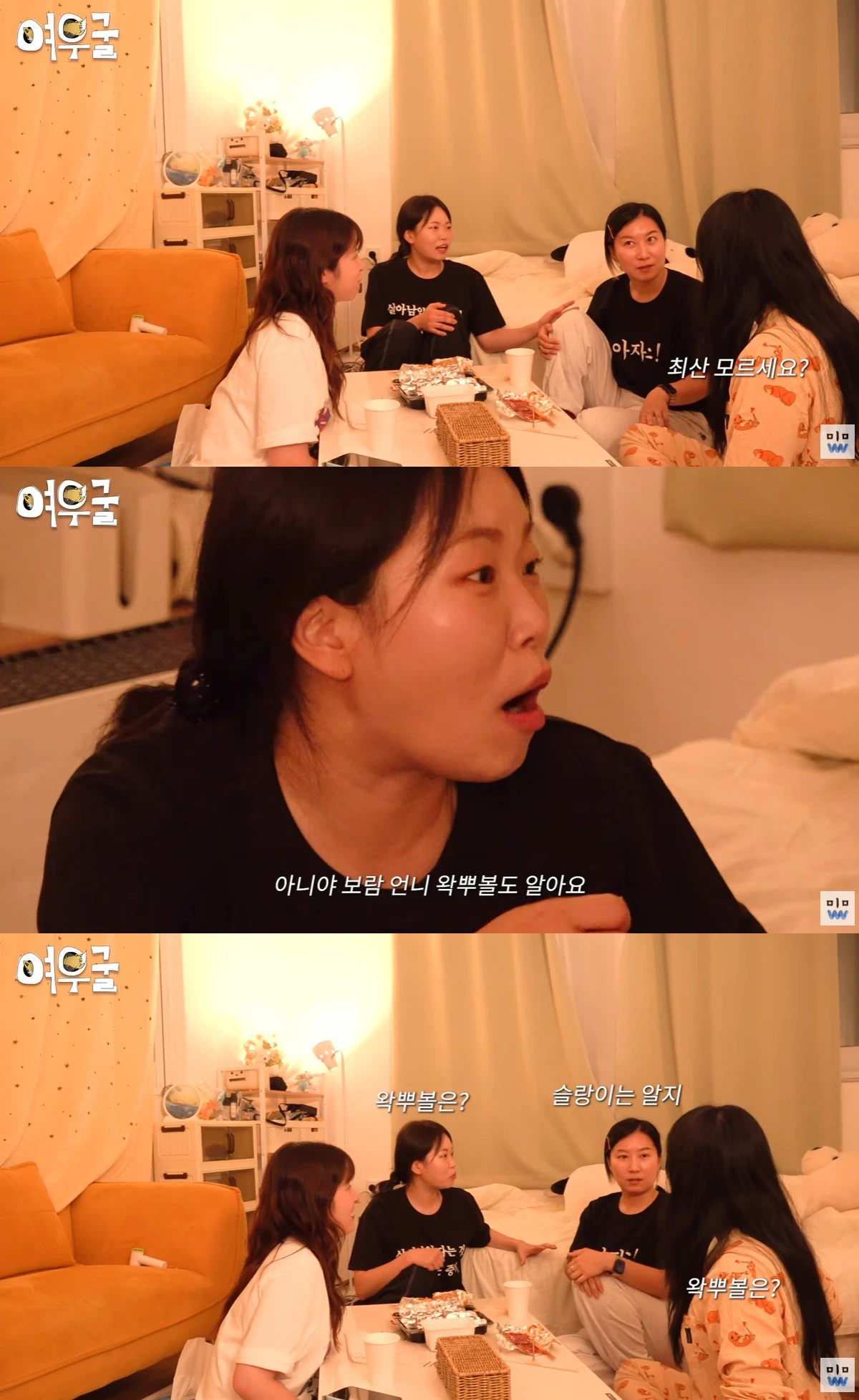 유튜브 '밈고리즘'의 콘텐츠 '여우굴'