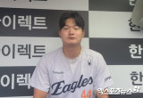 김서현, 日 유학 뒤 160km 강속구 포기? 고개 내저었다…"당장 구속보다 타자와 승부 집중, 조급함 NO" [대전 인터뷰]