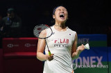 [속보] 안세영 웃었다! 中 왕즈이 24-22 제압! 세계선수권 4강 1게임 따냈다…日 야마구치 기다리는 결승행 '성큼'