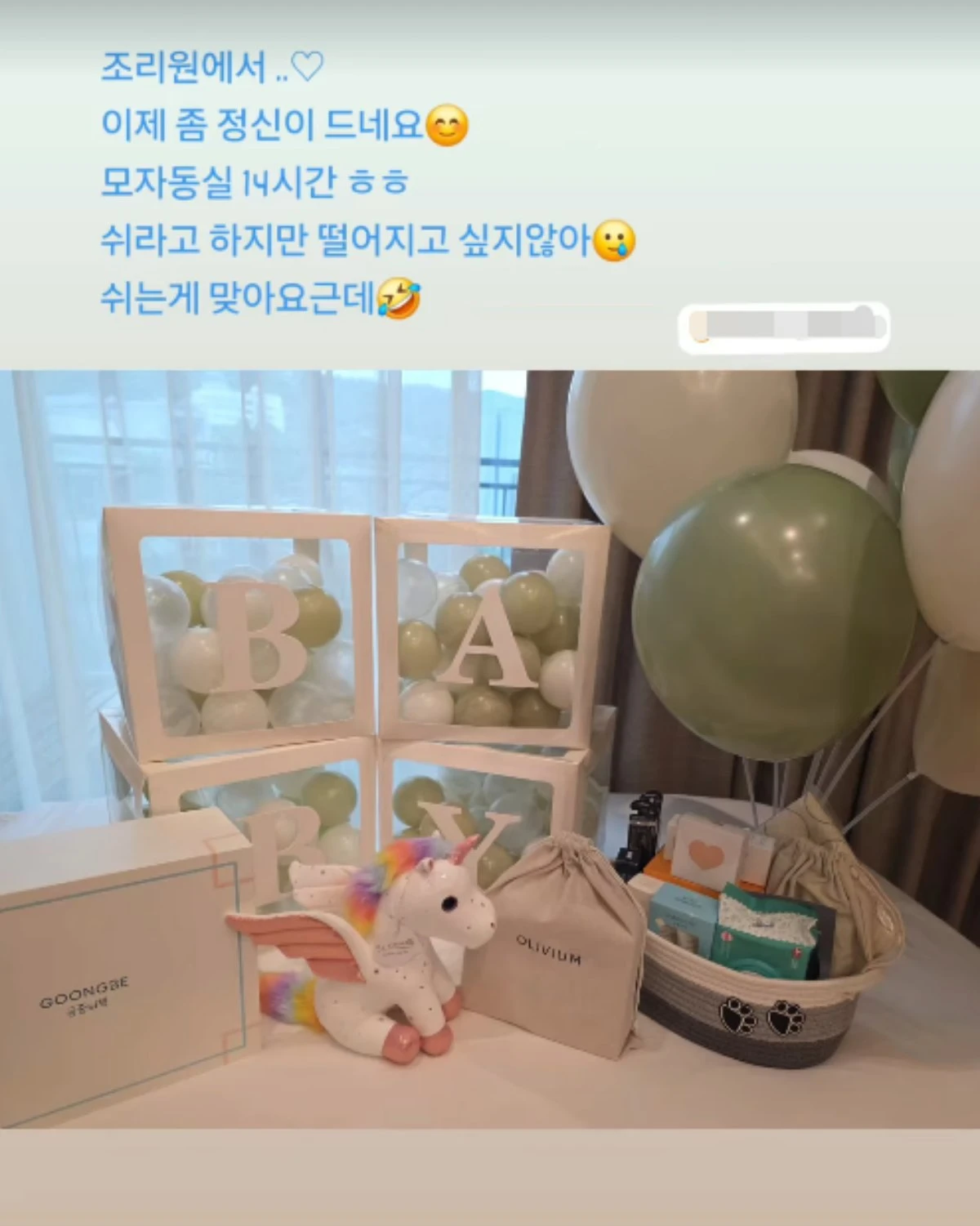배우 문지인 출산 후 근황