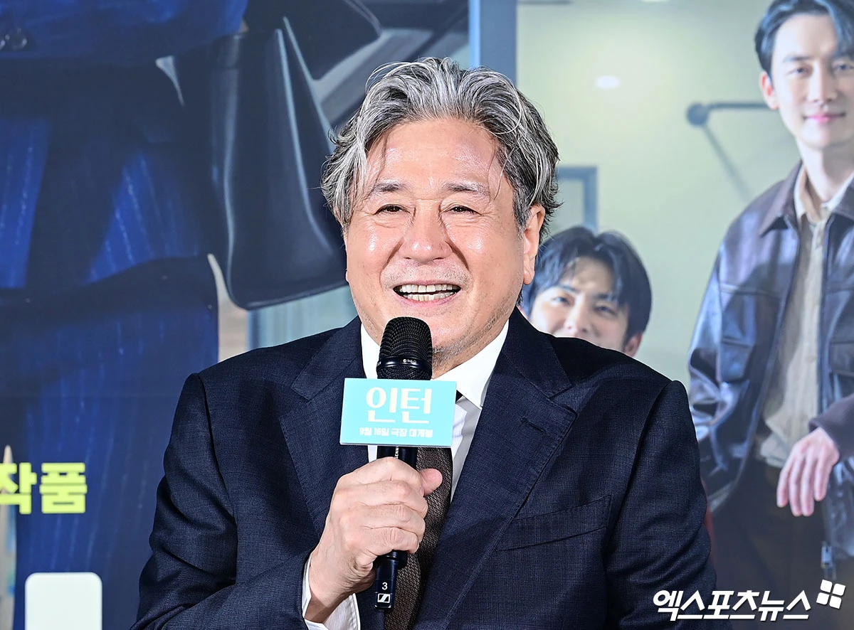 배우 최민식, '인턴' 제작보고회