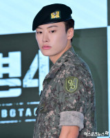 이원정 ‘신병 받아라’[엑's HD포토]