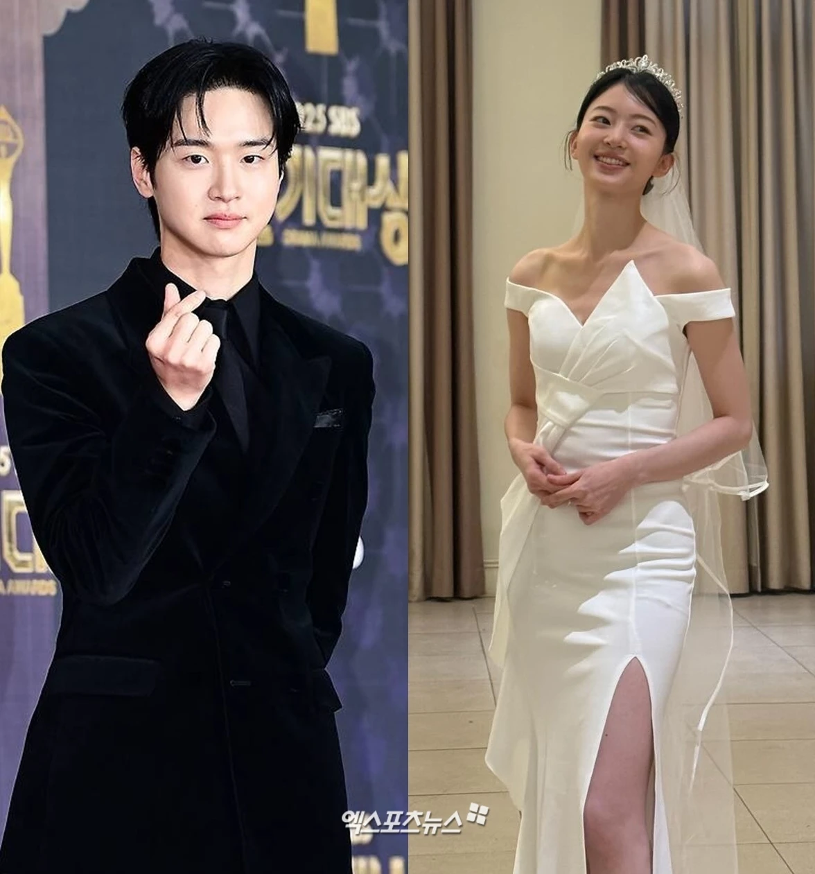 배우 장동윤이 동료 배우 김승윤과의 결혼 소식을 알린 가운데 일부 팬들이 불만을 드러냈다.