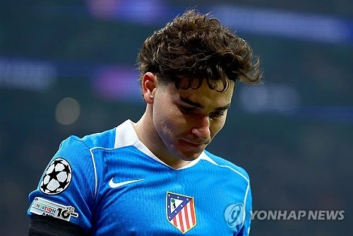이강인의 아틀레티코 마드리드 팀 동료 훌리안 알바레스가 결국 바르셀로나 이적 꿈을 이루지 못하고 잔류할 듯하다. 스페인 마르카는 26일(한국시간) 아틀레티코 마드리드가 훌리안 알바레스의 바르셀로나 이적설에 대해 매우 격분한 상태라고 보도했다. 매체에 따르면 아틀레티코 마드리드는 바르셀로나 이적 가능성은 0%라고 주장했다. 바르셀로나가 알바레스에게 설정된 5억 유로(약 8015억원)를 지불하지 않는 한 이적은 불가능하다. 연합뉴스