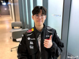 T1 '오너' 문현준 접전 끝 승리 다행… PO 2R서 젠지 보고파 [LCK] (인터뷰)