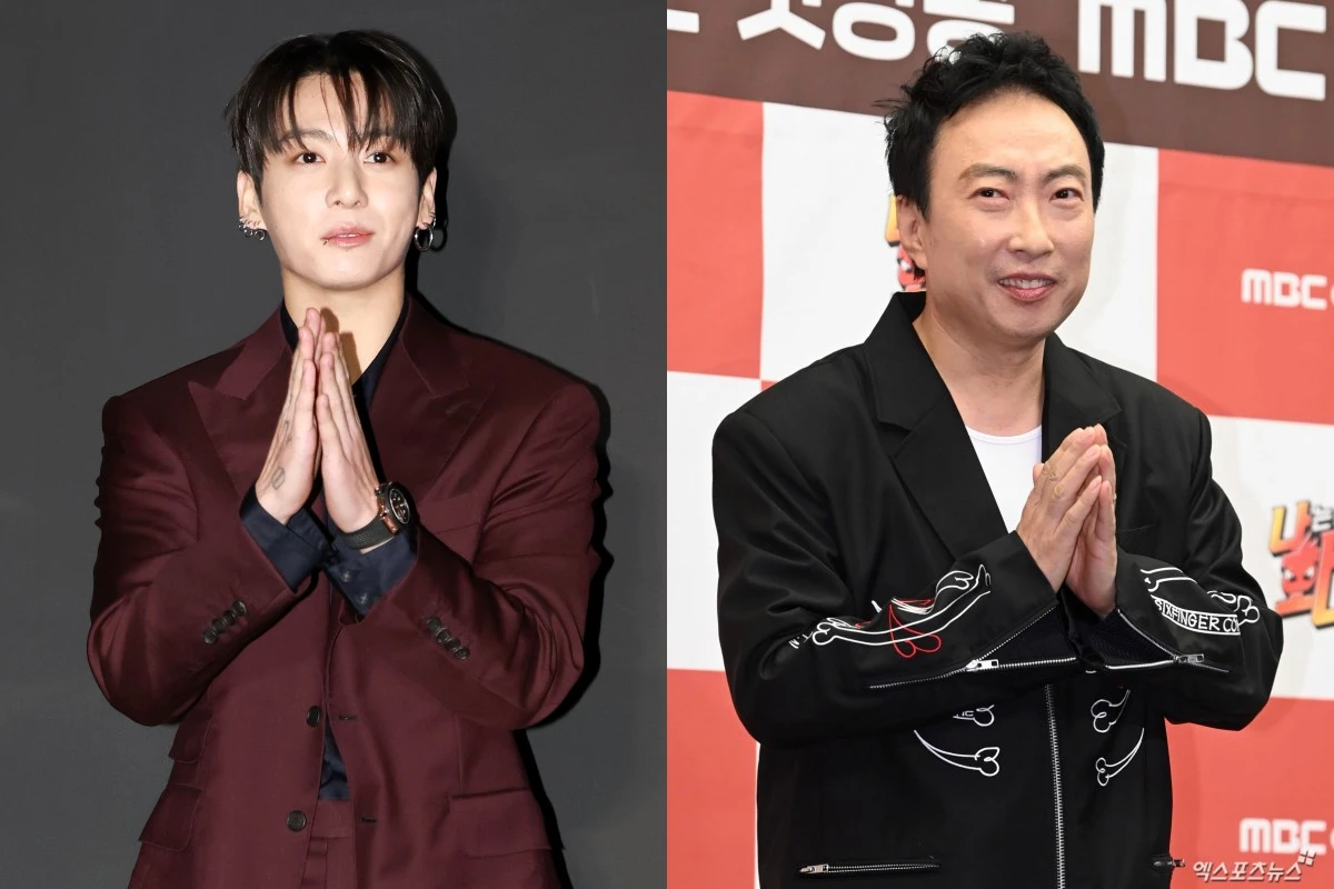 좌: 정국, 우: 박명수 (엑스포츠뉴스 DB)