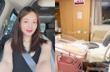 '45세 출산' 김민경, 드디어 아들 만났다…"마침내" 아기 침대 공개 [★해시태그]