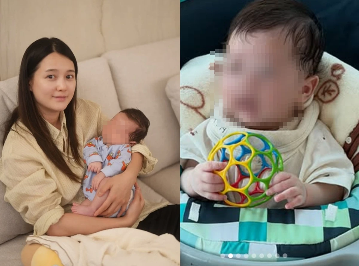 배우 남보라, SNS 통해 아들 성장 근황 공개