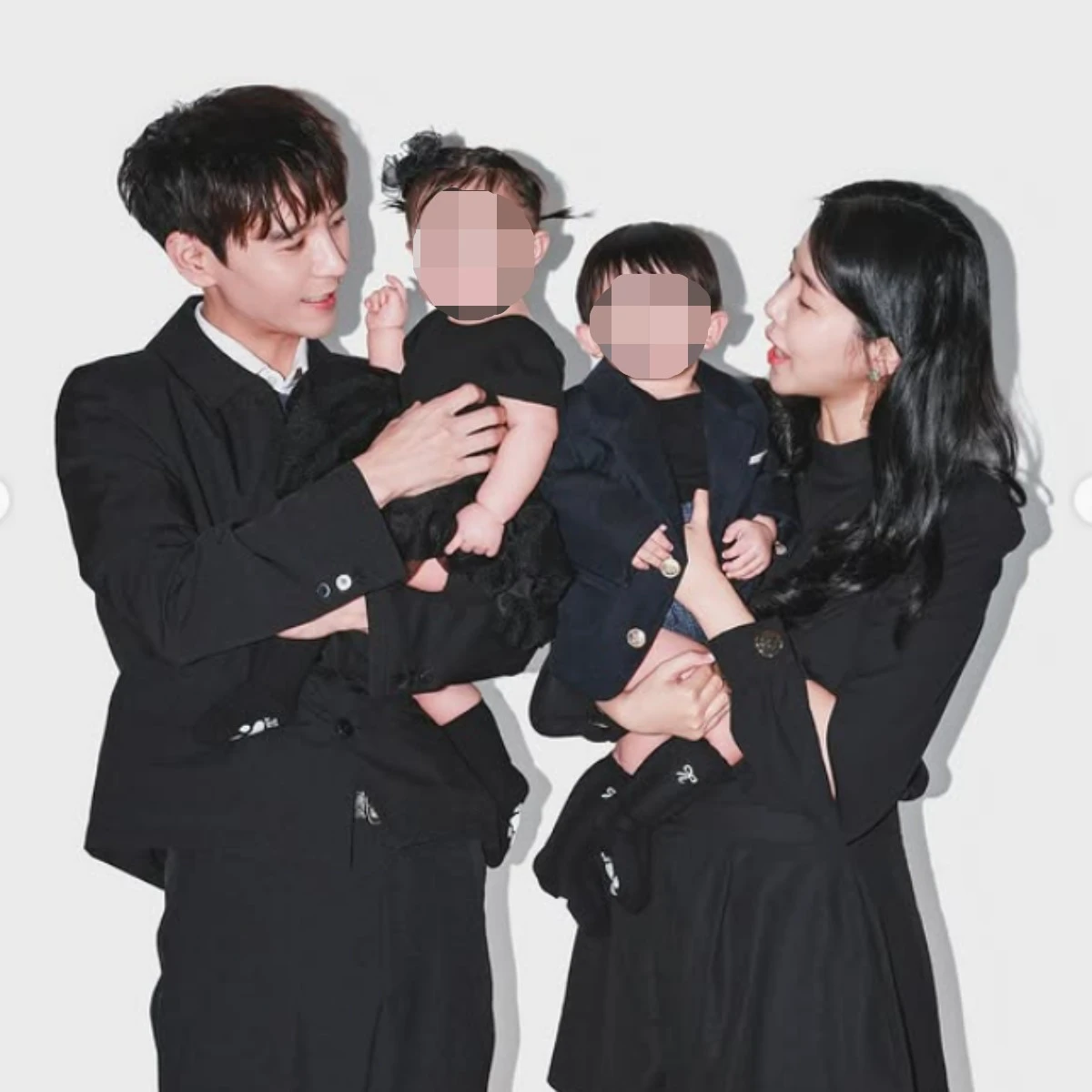 김지혜, 최성욱 가족사진