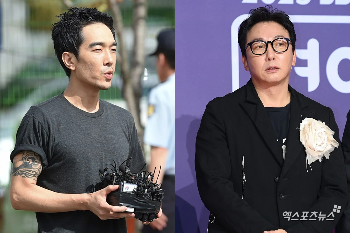 고영욱(좌), 탁재훈(우)