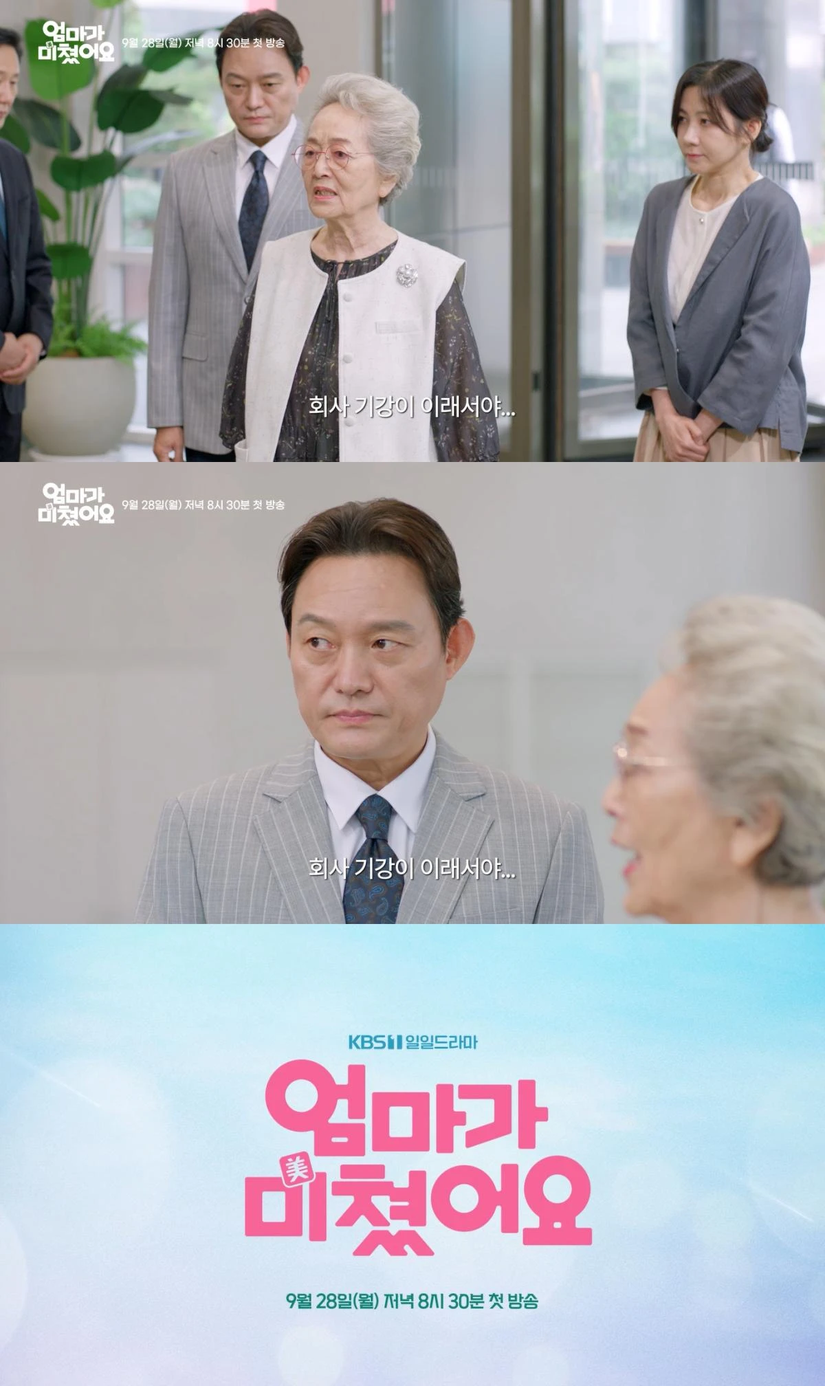 KBS 1TV 일일드라마 '엄마가 미쳤어요'