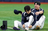 "도영아, 괜찮냐?" 걱정→"꾀병 부리지 말고 3루 나가라" 돌변…김도영 성장세에 놀란 노시환 "수비도 나를 뛰어넘었다" [고척 인터뷰]