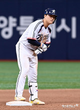 김건희 '내가 끝냈어'[포토]