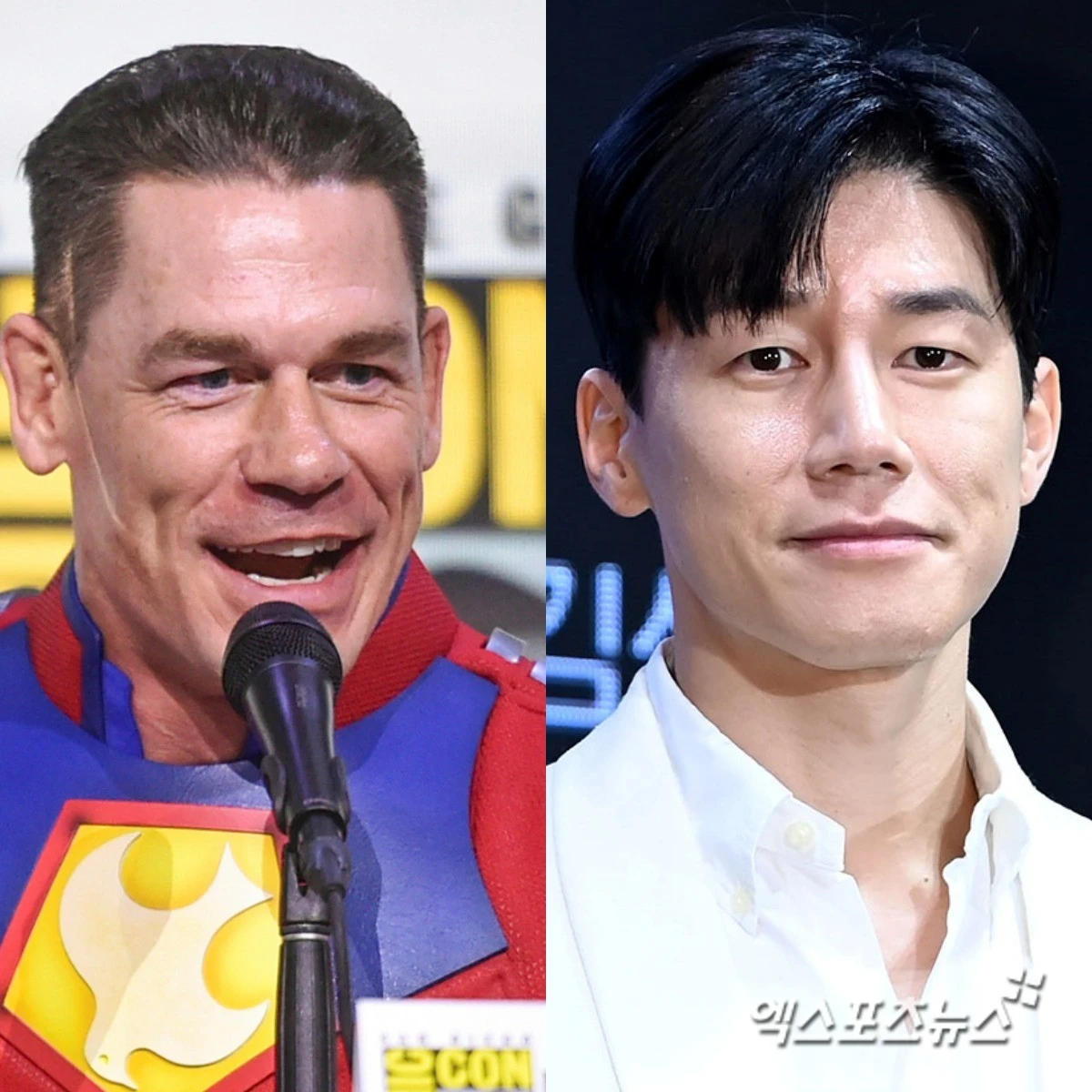 존 시나-김무열, AP/연합뉴스-엑스포츠뉴스DB
