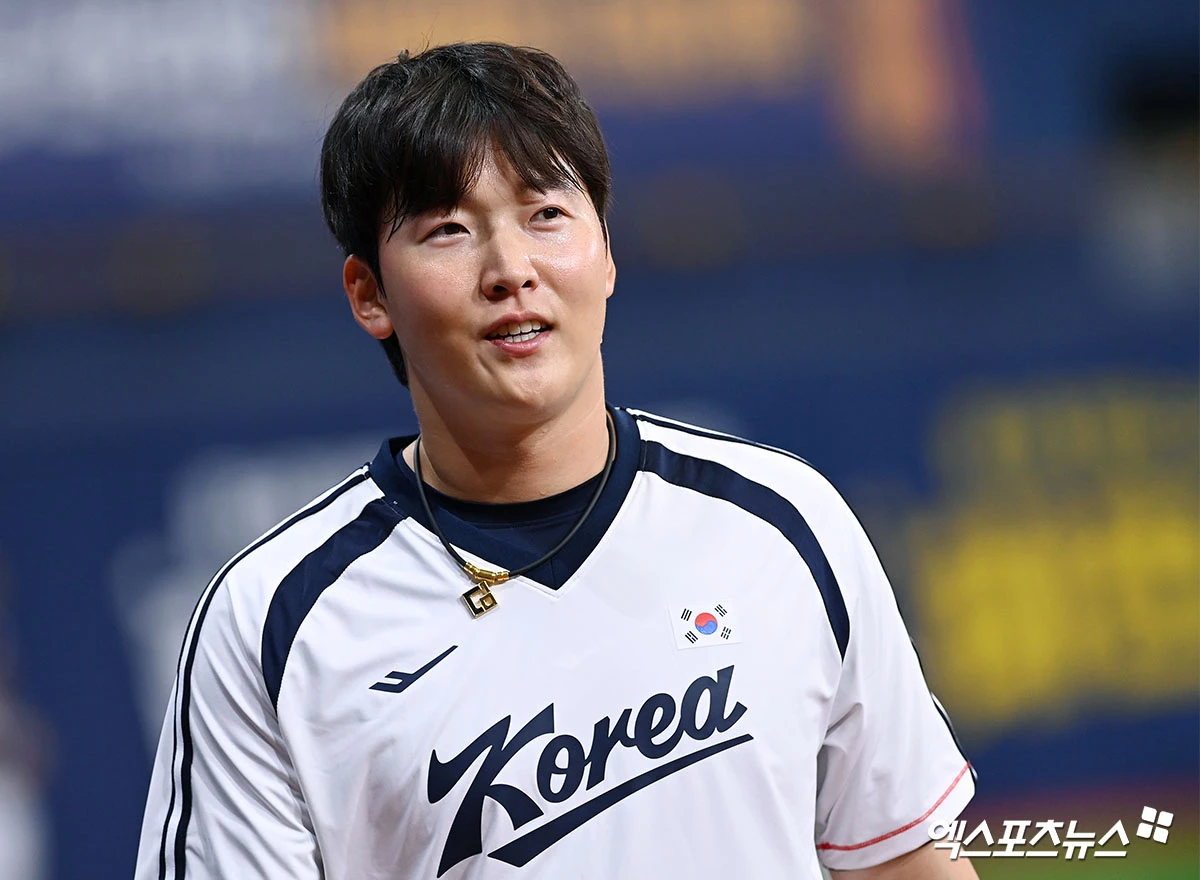 오는 21일 열리는 대만과의 2026 아이치·나고야 아시안게임 조별리그 1차전을 준비 중인 야구대표팀 투수 최준용. 사진 엑스포츠뉴스 DB