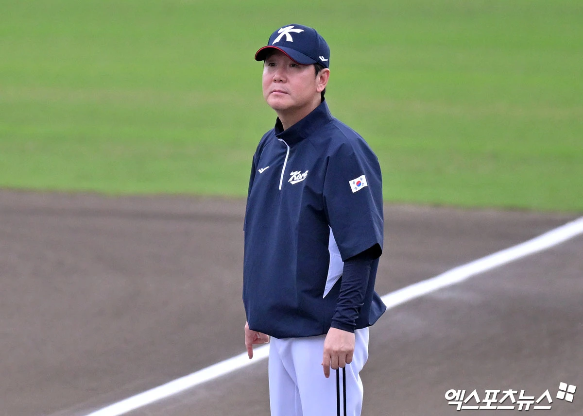 류지현 감독이 이끄는 대한민국 야구 국가대표이 21일 일본 아이치현 오카자키 시민구장에서 열리는 2026 아이치·나고야 아시안게임 조별리그 1차전 대만과의 경기를 치른다. 사진 김한준 기자