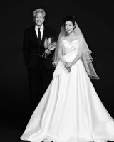 '25년째 사실혼' 박정수♥정을영, 웨딩화보 공개됐다 [엑's 이슈]