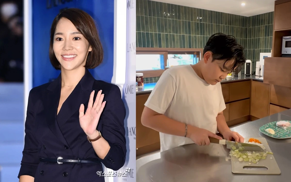 이윤진, 아들 다을
