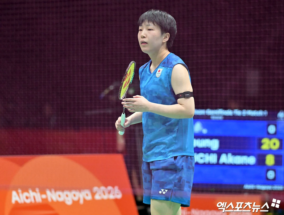 안세영의 2026 아이치∙나고야 하계아시안게임 배드민턴 여자 단식 결승전 상대는 야마구치 아카네(일본)로 정해졌다. 중국 배드민턴 여자 단식이 금메달 하나 없이 대회랄 마감하게 됐다. 세계 2위 왕즈이(중국)가 28일 일본 아이치현 이치노미야시에 있는 이치노미야 시립체육관에서 열린 세계 3위 야마구치 아카네(일본)와의 2026 아이치∙나고야 하계아시안게임 배드민턴 여자 단식 준결승에서 0-2(11-21 20-22)로 패했다. 엑스포츠뉴스DB