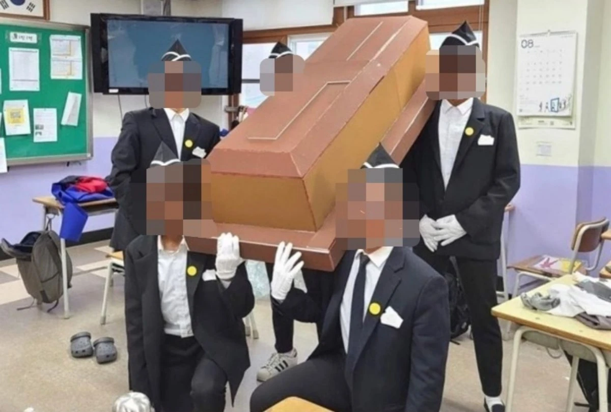 샘 오취리가 공유했던 의정부고 학생들 사진