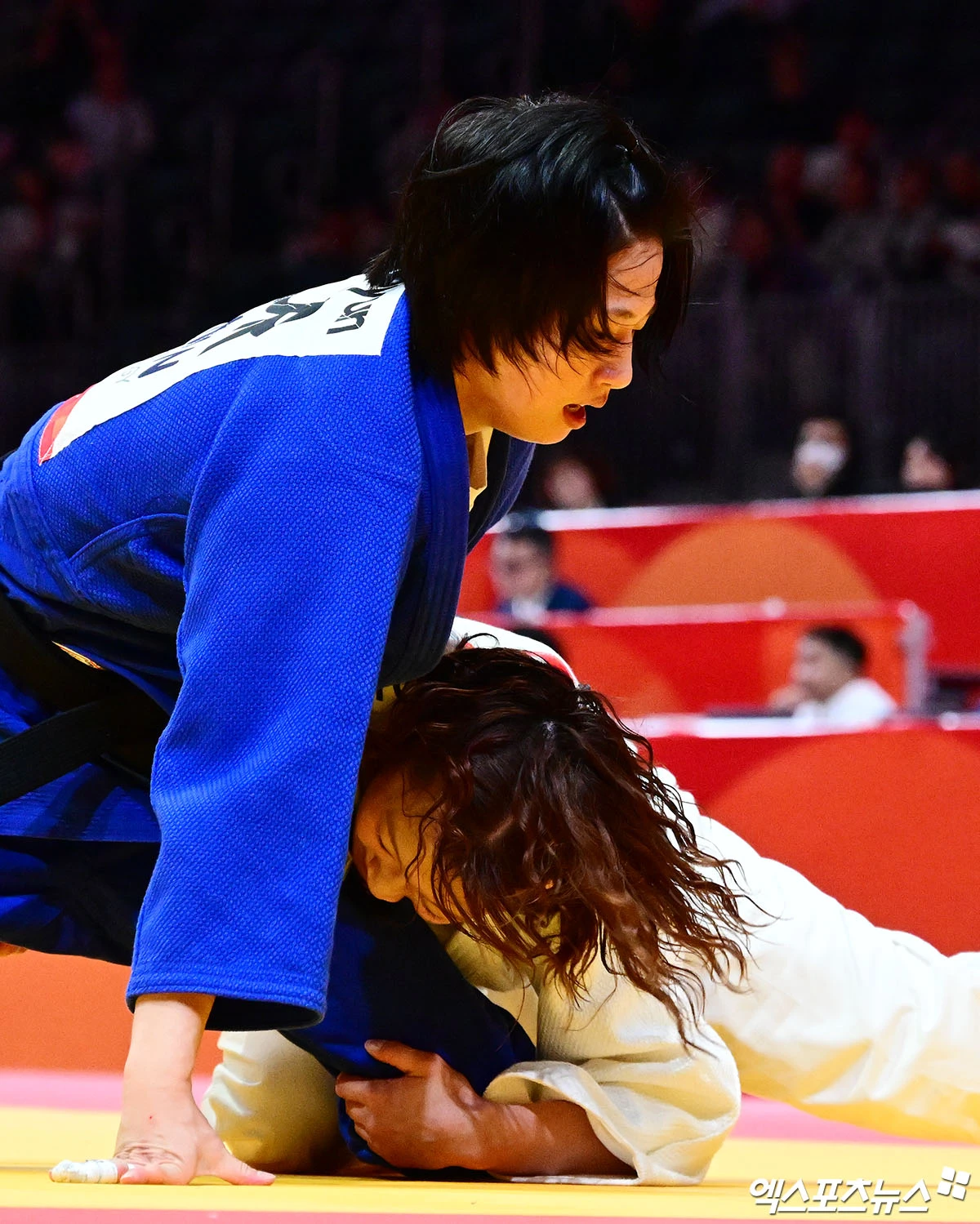 한국 여자 유도 52kg급 국가대표 장세윤이 30일 일본 나고야 아이치 인터내셔널 아레나에서 열린 2026 아이치·나고야 아시안게임 준결승에서 일본의 후지시로 코코로를 꺾고 결승에 진출, 최소 은메달을 확보했다. 사진 박지영 기자