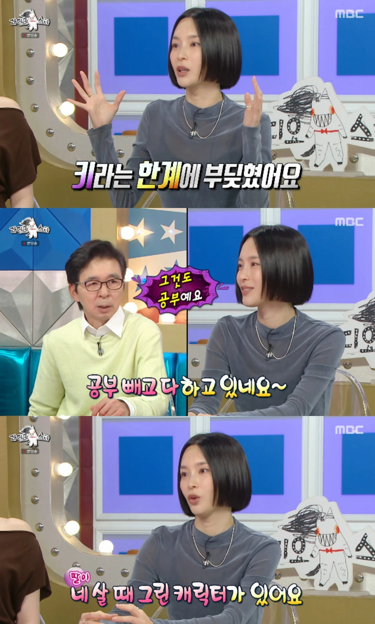MBC 예능 프로그램 '라디오스타'에 출연한 김수미
