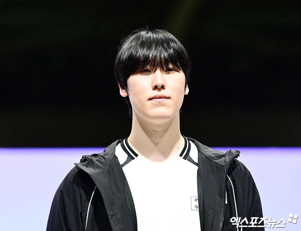 2026 아이치·나고야 아시안게임 리그 오브 레전드 국가대표 '제가' 김건우가 2일 일본 아이치현 도코다메의 아이치 스카이 엑스포에서 열린 대회 결승에서 대만을 꺾고 금메달을 차지했다. 사진 박지영 기자