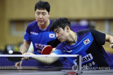 韓 탁구 결승행 낭보! '16강부터 전부 3-0'…임종훈-오준성, 中 스매시 남자복식 금메달 도전→'세계 1위' 르브렁 형제와 격돌