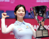 '1497일 기다린 미녀 스타' 정수빈, LPBA 첫 우승+4000만원 획득…너무 행복해, 실감 안 나