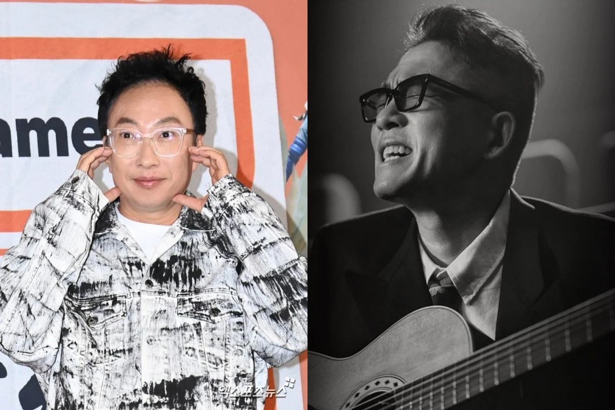 좌: 박명수, 우: 김건모 (사진 = 엑스포츠뉴스 DB, 김건모 계정)