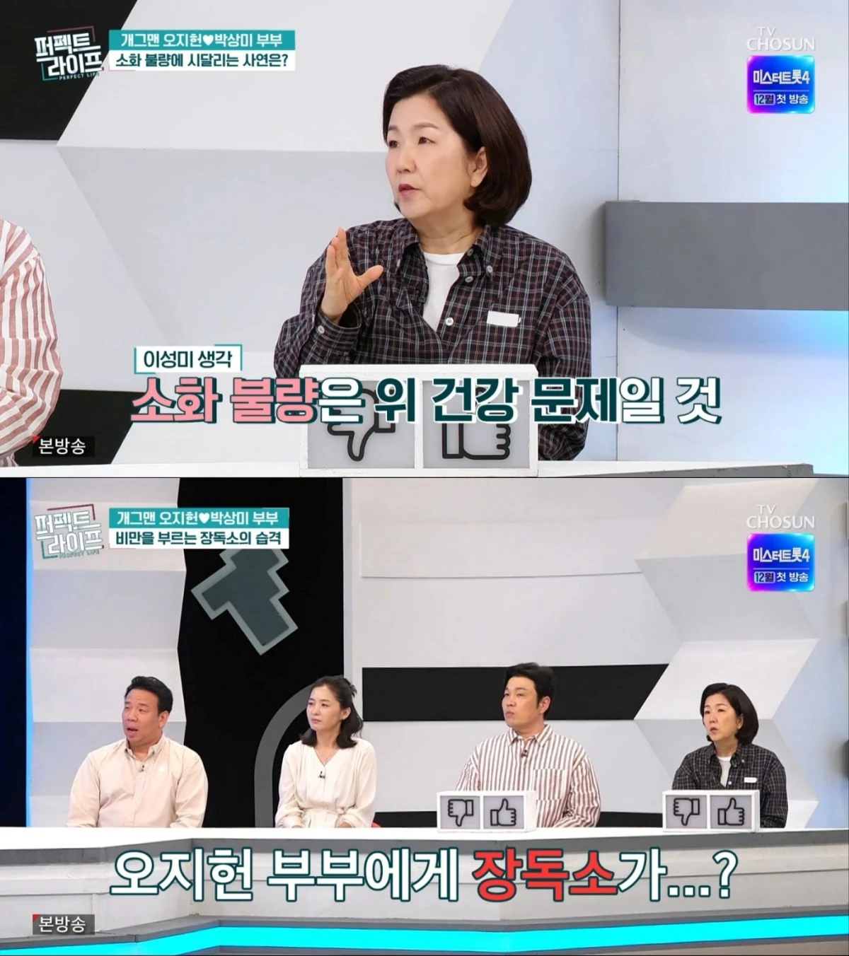 TV조선 '퍼펙트 라이프' 영상 캡처