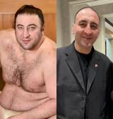 '무려 90kg 감량'…176kg 거구의 파격 변신→日 스모계 '니컬러스 케이지', 은퇴 후 확 달라진 모습 화제