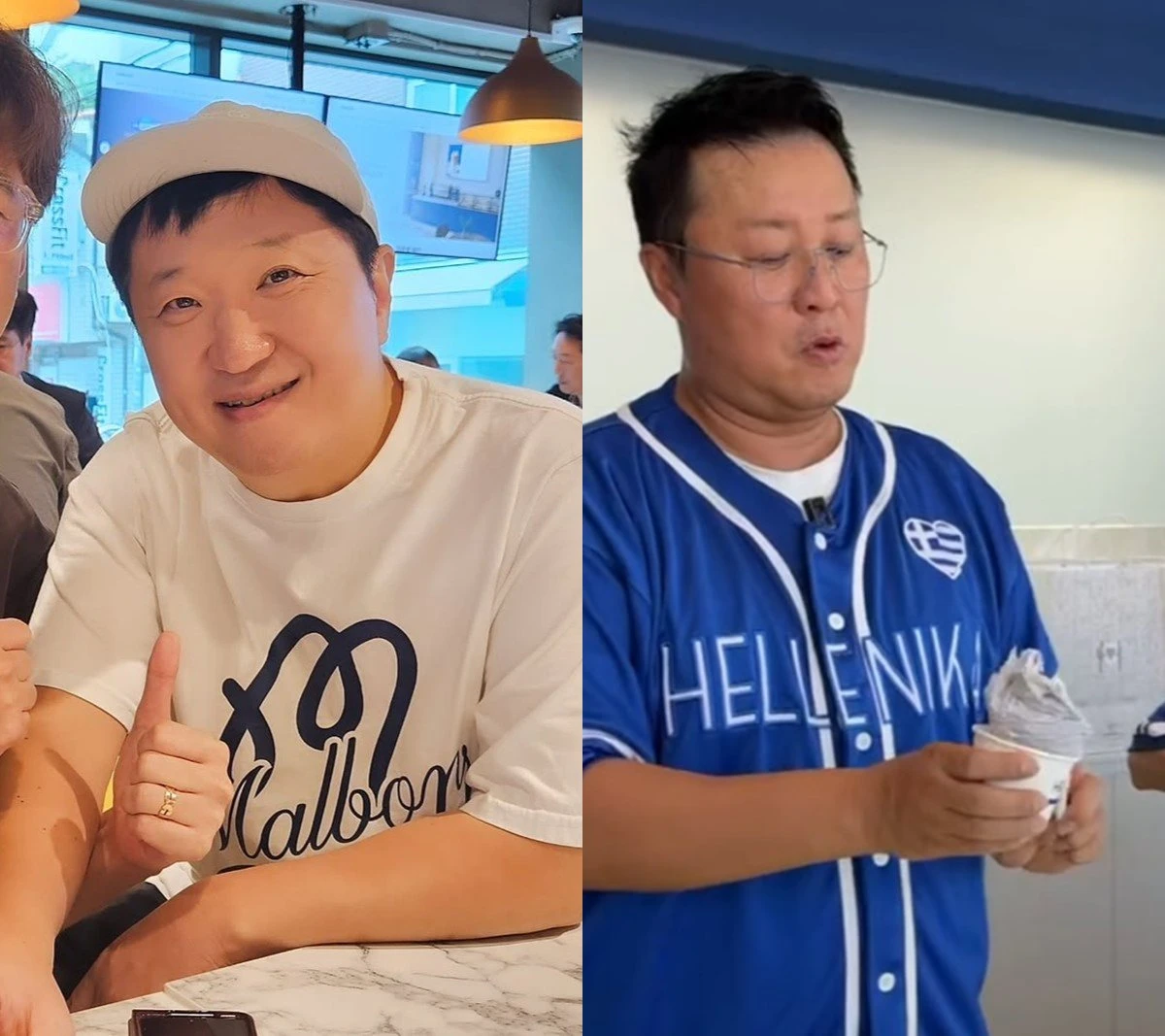 사진 = 심용환 계정, 정준하 계정