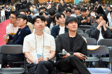 'ASL 시즌 22' 결승전 관람한 '천재테란' 이윤열·'영웅토스' 박정석 [포토]