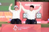 “늘 든든하고 편안해요” '8년 믿음'이 만든 기적···최고령 김옥금과 '오빠' 박홍조, 벼랑 끝서 양궁 W1 혼성 2연패